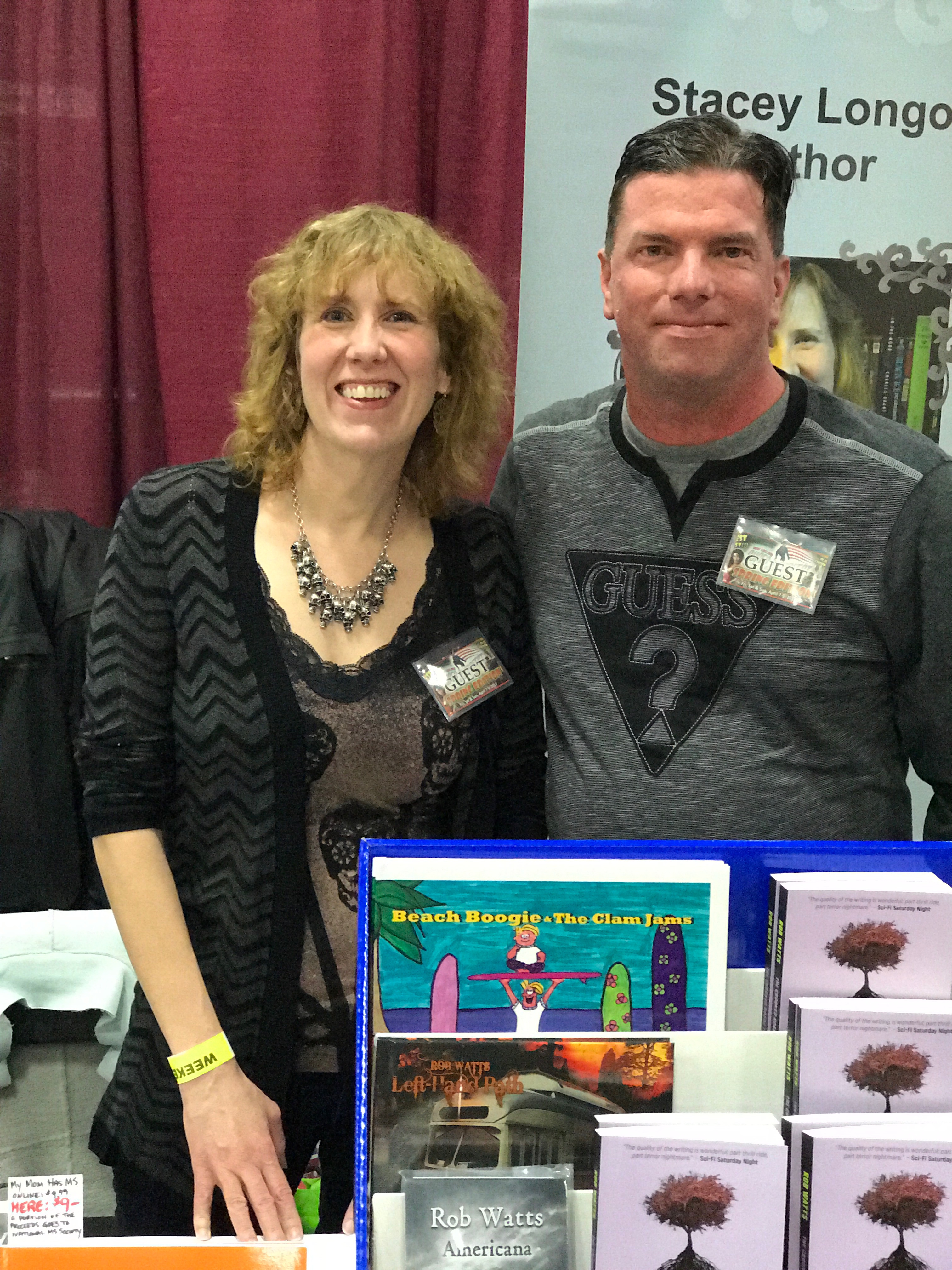 Authors Stacey Longo and Rob Watts.